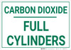 Carbon Dioxide Full Cylinders Landscape - Wall Sign