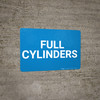 Full Cylinders Landscape - Wall Sign Full Cylinders Landscape - Wall Sign