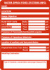 Water Spray Fixed Systems Info Portrait - Wall Sign