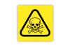 Toxic Triangle Label Toxic Triangle Label