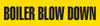 Boiler Blow Down Pipe Marking Wrap (Yellow/Black) Boiler Blow Down Pipe Marking Wrap (Yellow/Black)