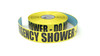 Emergency Shower - Do Not Block - Inline Printed Floor Marking Tape Emergency Shower - Do Not Block - Inline Printed Floor Marking Tape