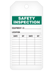 Safety Inspection Tag Roll Safety Inspection Tag Roll