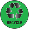 Recycle Green Floor Sign