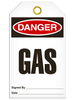 Danger Gas Tags