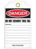 Danger Current Off Tags