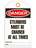Danger Cyclinder Chn Tags