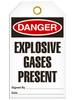 Danger Gases Present Tags