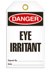 Danger Eye Irritant Tags Danger Eye Irritant Tags