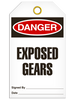 Danger Exposed Gears Tags