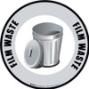 Film Waste Floor Sign