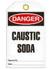Danger Caustic Soda Tags Danger Caustic Soda Tags