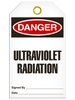 Danger Ultraviolet Tags
