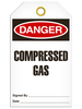 Danger Comp Gas Tags Danger Comp Gas Tags
