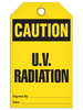 Caution Uv Radiation Tags Caution Uv Radiation Tags