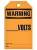 Warning ______ Volts Tags