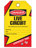 Lockout Live Circuit Tags