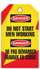 Lockout English/French Men Work Tags Lockout English/French Men Work Tags