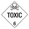 Toxic: Class 6 - Placard Sign Toxic: Class 6 - Placard Sign