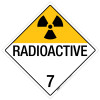 Radioactive: Class 7 - Placard Sign Radioactive: Class 7 - Placard Sign