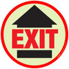 Glow in the Dark Exit Floor SIgn Glow in the Dark Exit Floor SIgn