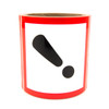 GHS Labels - Irritant 4" GHS Labels - Irritant 4"