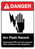 Danger Arc Flash Hazard PPE required Danger Arc Flash Hazard PPE required