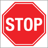 Wall Mounted Stop Sign