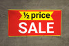 Half Price Sale Banner