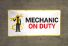 Mechanic On Duty Banner