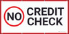 No Credit Check Banner No Credit Check Banner