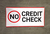 No Credit Check Banner No Credit Check Banner