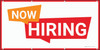 Now Hiring Vinyl Banner