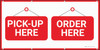 Pickup Here Order Here Banner