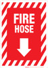 Fire hose Arrow Down/below Fire hose Arrow Down/below