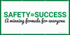 Safety Success Winning Form Banner Safety Success Winning Form Banner