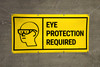 Eye Protection Required Banner