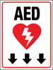 AED Below Wall Signs AED Below Wall Signs