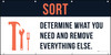 Sort 5S Banner Sort 5S Banner