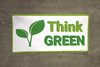 Think Green Banner