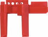 ABUS V442 Ball Valve Lockout .5-2.5" Red