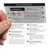 GHS Pictograms & Labeling Pocket Guide Inside