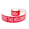5S Red Tag Holding Area Pre-Printed Floor Tape 5S Red Tag Holding Area Pre-Printed Floor Tape