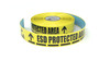ESD Protected Area with Hand Symbol and Underline - Inline Printed Floor Marking Tape ESD Protected Area with Hand Symbol and Underline - Inline Printed Floor Marking Tape