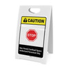 Caution: Non Permit Confined Space ANSI - A-Frame Sign