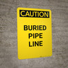 Caution: Capacity Lbs - Portrait Wall Sign Caution: Capacity Lbs - Portrait Wall Sign