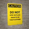 Caution: Do Not Use on Electrical Fires - Portrait Wall Sign