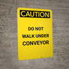 Caution: Do Not Wear Jewelry - Portrait Wall Sign