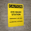 Caution: Face Shield Hand Protection Must be When With Batteries - Portrait Wall Sign Caution: Face Shield Hand Protection Must be When With Batteries - Portrait Wall Sign