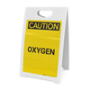 Caution: Oxygen - A-Frame Sign Caution: Oxygen - A-Frame Sign
